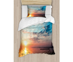 Dreamlike Twilight Scenery Duvet Cover Set