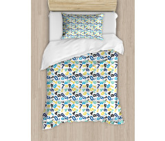 Math Themed Design Duvet Cover Set