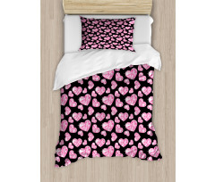 Romatic Heart Shapes Duvet Cover Set