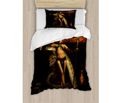 Beauty with Scepter Duvet Cover Set