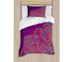 Floral Paisley Art Duvet Cover Set