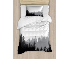 Abstract Wild Spruces Duvet Cover Set