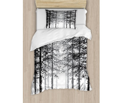 Sketch Style Line Art Duvet Cover Set