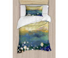 Oil Painting Flora Duvet Cover Set