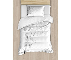 Seed Blown in Wind Duvet Cover Set
