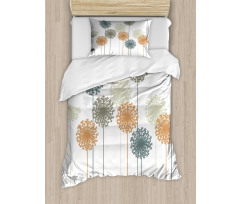 Meadow in Summer Season Duvet Cover Set