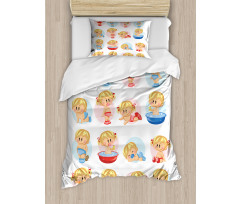 Infants Funny Sleep Duvet Cover Set