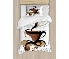 Conceptual Signs Drink Duvet Cover Set