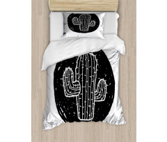 Saguaro Plant Theme Duvet Cover Set