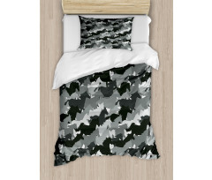 Mustang Herd Animals Duvet Cover Set