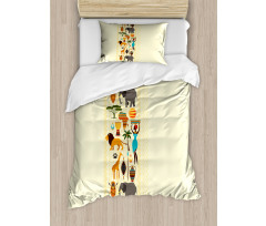 Historic Border Duvet Cover Set