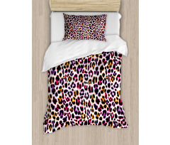 Safari Leopard Animal Motif Duvet Cover Set