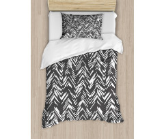 Chaotic Chevron Duvet Cover Set