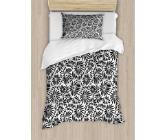 Simple Flower Duvet Cover Set