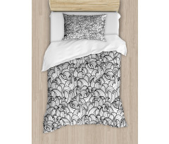 Sea Storm Waves Duvet Cover Set