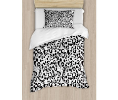 Curly Leaf Art Duvet Cover Set