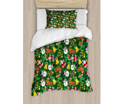 Vivid Joyous Duvet Cover Set