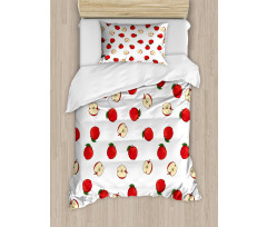 Vibrant Fruit Slices Duvet Cover Set