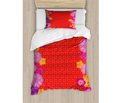 Auspicious Bellflower Duvet Cover Set