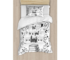 Get Lost in a Book Duvet Cover Set