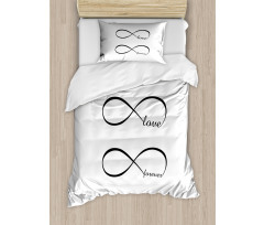 Infinity Monochrome Duvet Cover Set