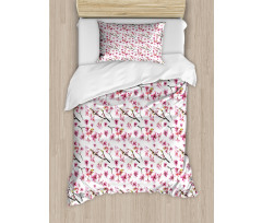 Sakura Branch Duvet Cover Set