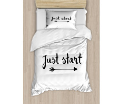 Life Advice Wisdom Duvet Cover Set