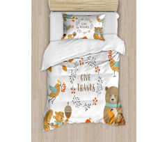 Cartoon Festival Duvet Cover Set