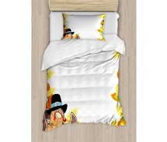 Corn and Pumkin Duvet Cover Set