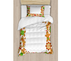 Gingerbread Biscuits Duvet Cover Set