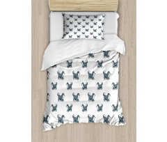 Siberian Husky Puppy Duvet Cover Set