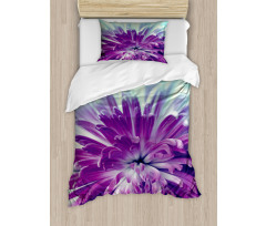 Blooming Floral Motifs Duvet Cover Set