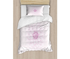 Close up Petal Sketch Duvet Cover Set