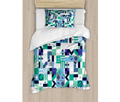 Sixties Art Design Duvet Cover Set