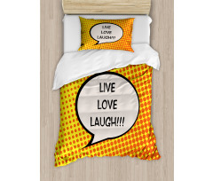 Speech Bubble Duvet Cover Set