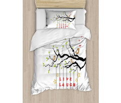 Couple of Birds Duvet Cover Set