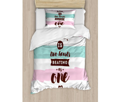 Retro Style Pastel Duvet Cover Set