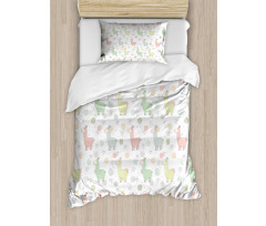 Cartoon Animal Pattern Duvet Cover Set