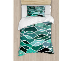 Stained Glass Composition Duvet Cover Set