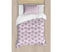 Mouse Hearts Duvet Cover Set