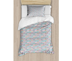 Eighties Retro Glasses Duvet Cover Set