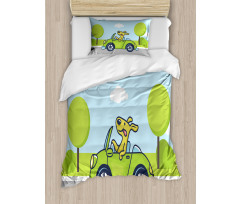 Puppy on the Road Duvet Cover Set