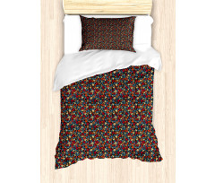 Autumn Fern Foliage Duvet Cover Set