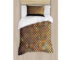 Mosaic of Squares Duvet Cover Set