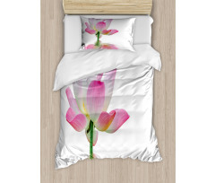 Lotus in Water Duvet Cover Set