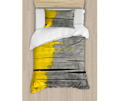 Vintage Wooden Board Duvet Cover Set