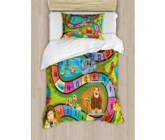 Day in Zoo Duvet Cover Set