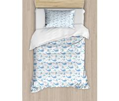 Marine Life Themed Design Duvet Cover Set