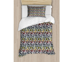 Colorful Mammal Duvet Cover Set