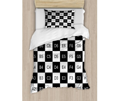 Mosaic Squares Duvet Cover Set